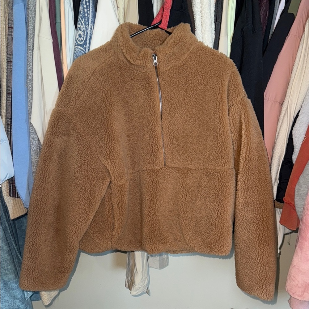 Dylan Tan Sherpa Jacket